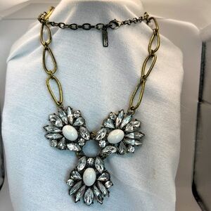 Sugar Fix faux rhinestone statement necklace